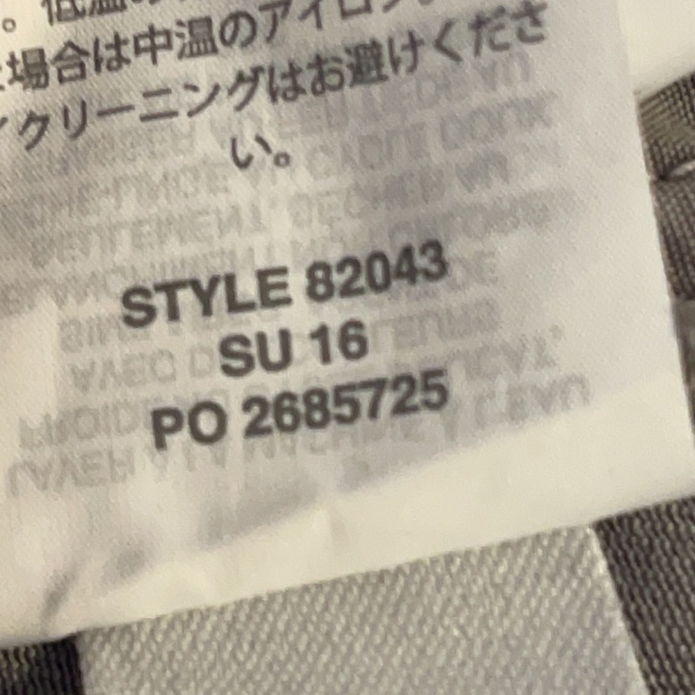 J. CREW Chino grey 4" shorts Size 0 - Picture 8 of 8